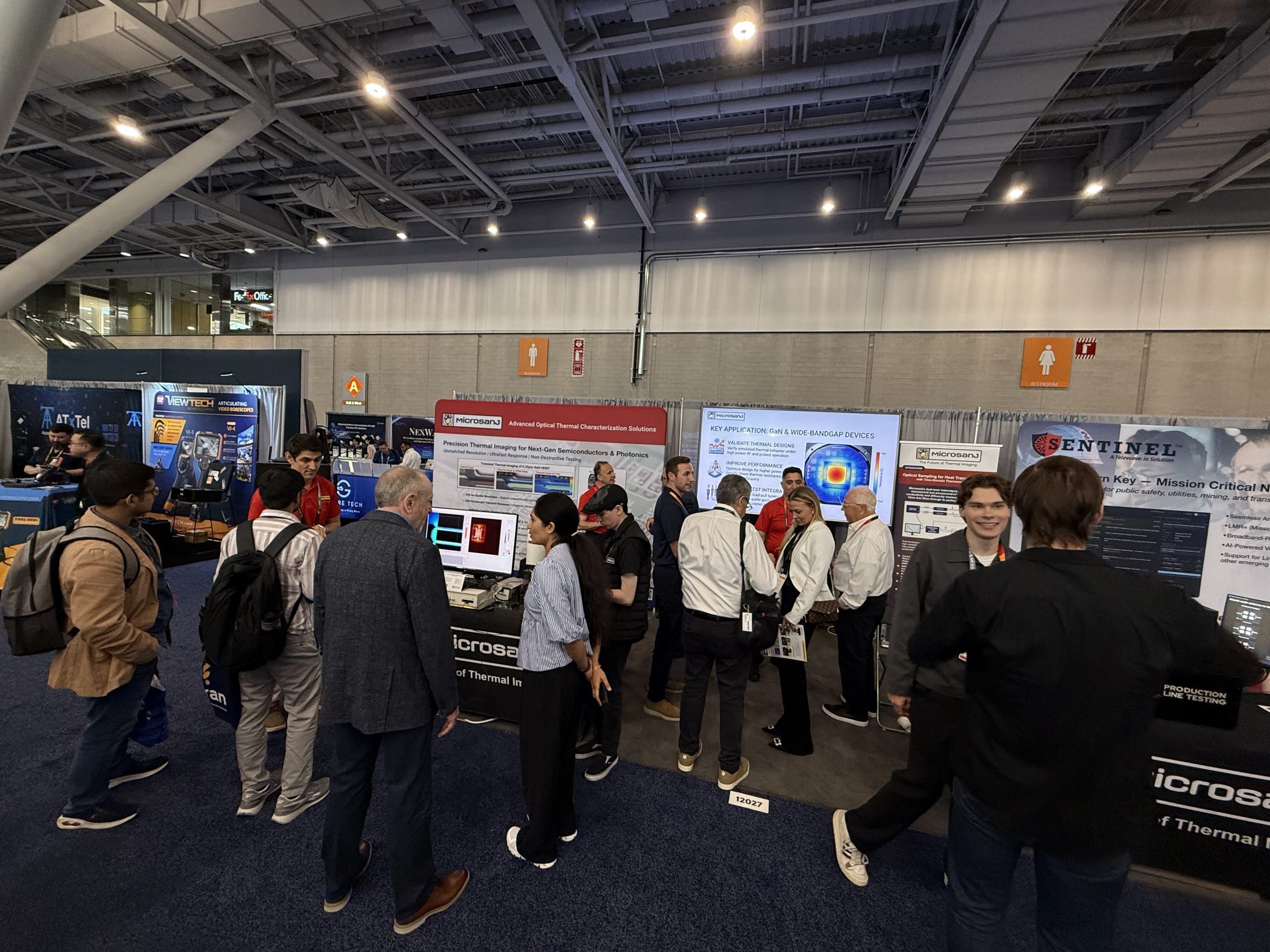 At the Microsanj booth (#12027)